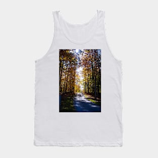 Sunny Fall Road Tank Top